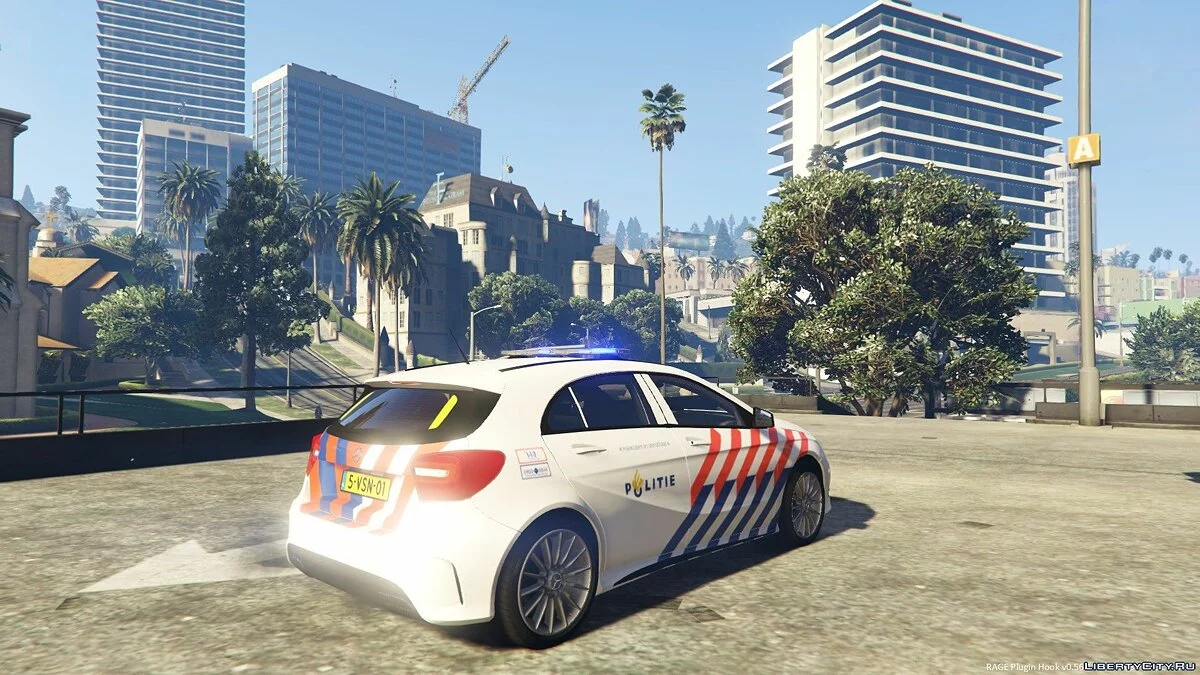 Mercedes Benz AMG A45 Police Car - ELS 1.0 / GTA 5