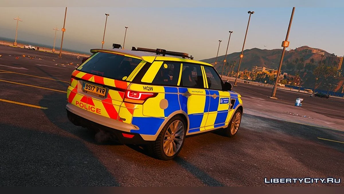 Поліція Метрополії Range Rover SVR Озброєний автомобіль швидкого реагування 1.0 / GTA 5