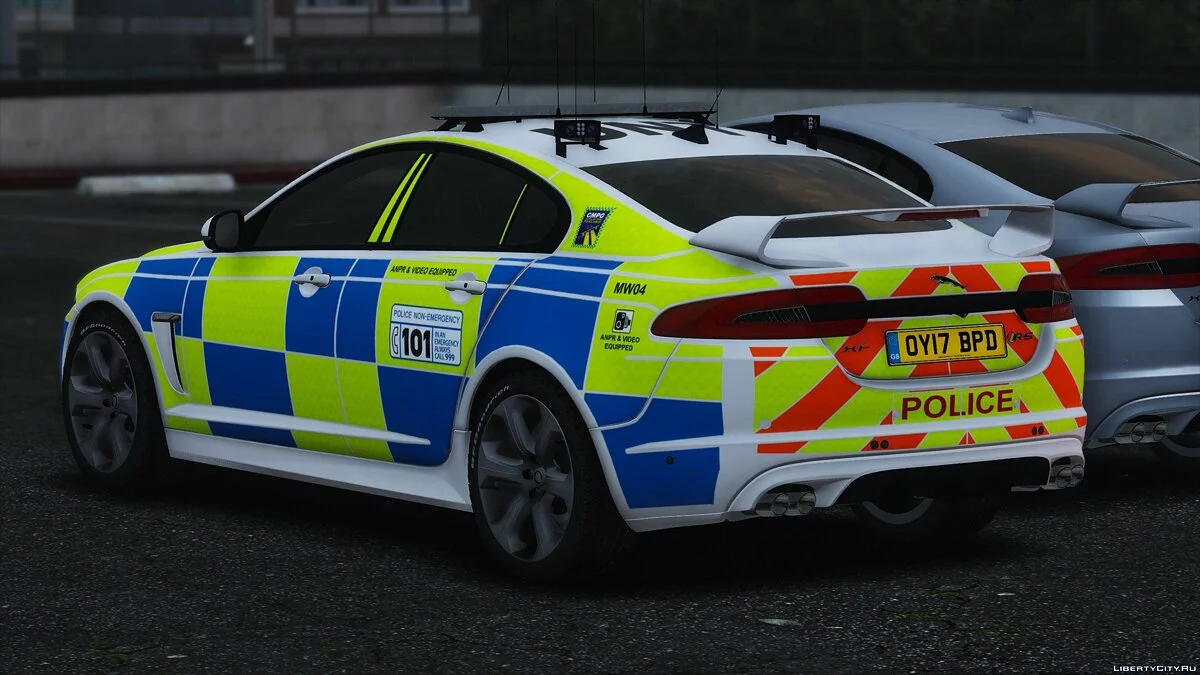 警察捷豹XFR-S(ELS包)(替换) 1.0 / GTA 5