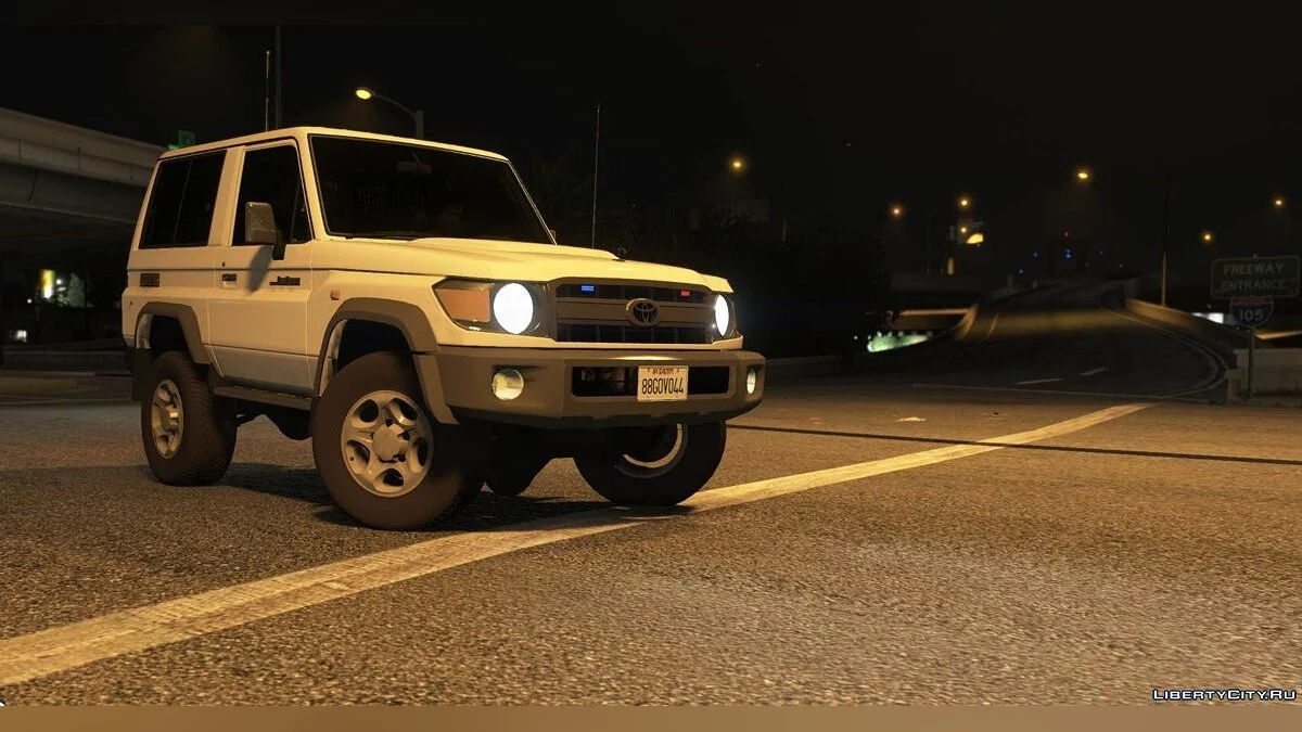 Toyota Land Cruiser Machito Police 2014 [Замінити | Лівери | Додатки] 0.8 / GTA 5