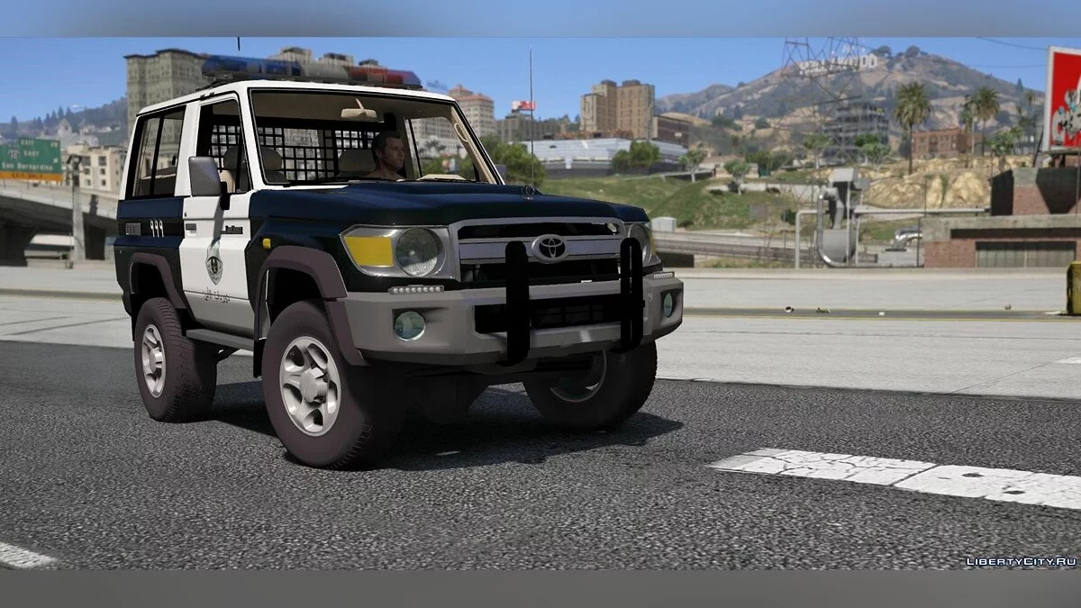 Toyota Land Cruiser Machito Police 2014 [Замінити | Лівери | Додатки] 0.8 / GTA 5