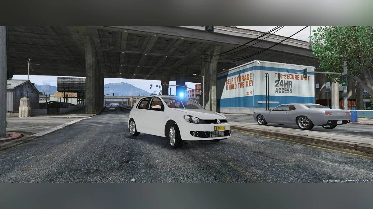 Volkswagen Golf da Polícia Holandesa Sem Identificação [ELS I Sem Identificação] 1.0 / GTA 5