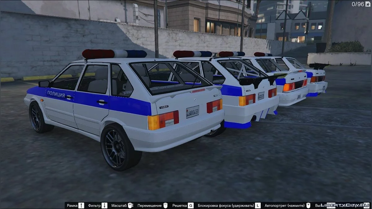 VAZ-2114-2115 Lada Polizei [Replace | Tuning] 1.0 / GTA 5