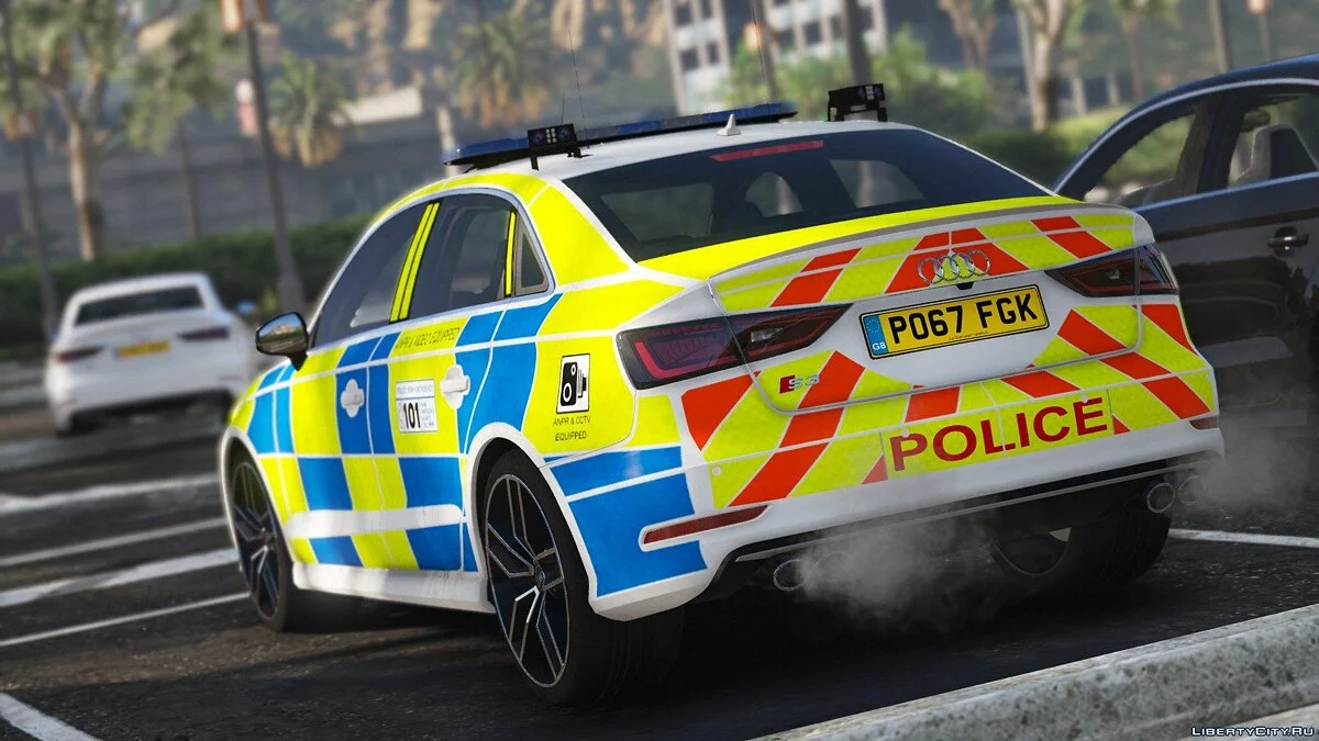 Audi S3 de Policía 2017 [Reemplazo | ELS] V1 / GTA 5