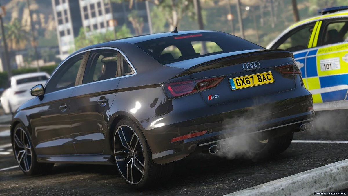 Audi S3 de Policía 2017 [Reemplazo | ELS] V1 / GTA 5