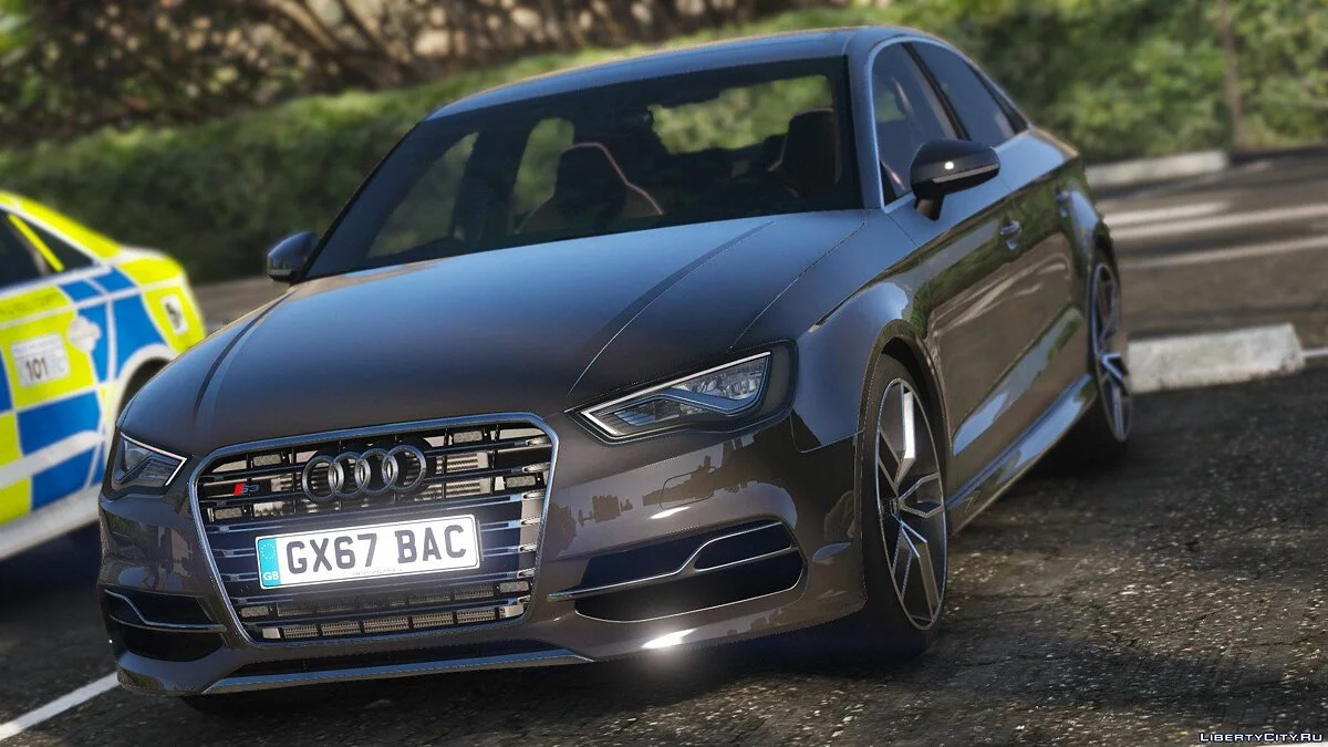 Audi S3 de Policía 2017 [Reemplazo | ELS] V1 / GTA 5