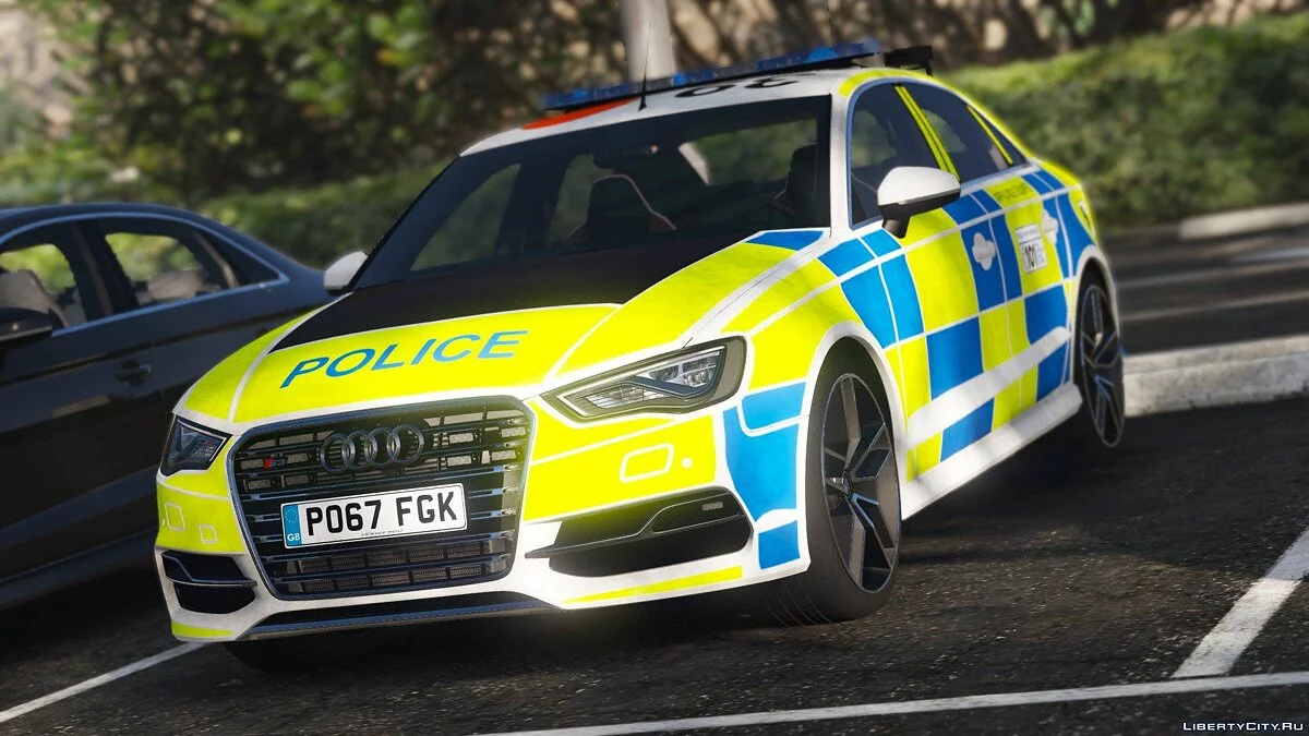 Audi S3 de Policía 2017 [Reemplazo | ELS] V1 / GTA 5