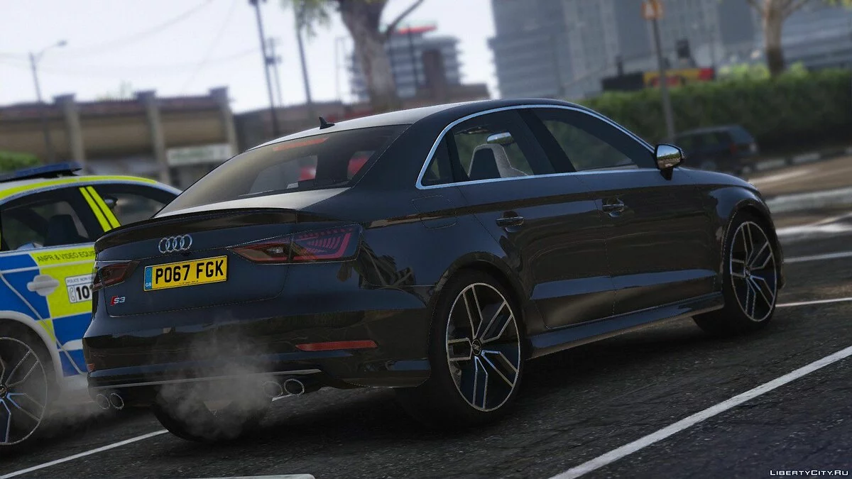 Audi S3 de Policía 2017 [Reemplazo | ELS] V1 / GTA 5