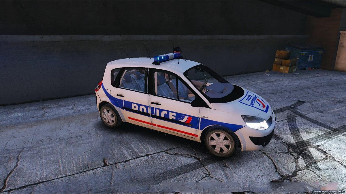 Renault Scenic II Policía Nacional [ELS] 1.2 / GTA 5