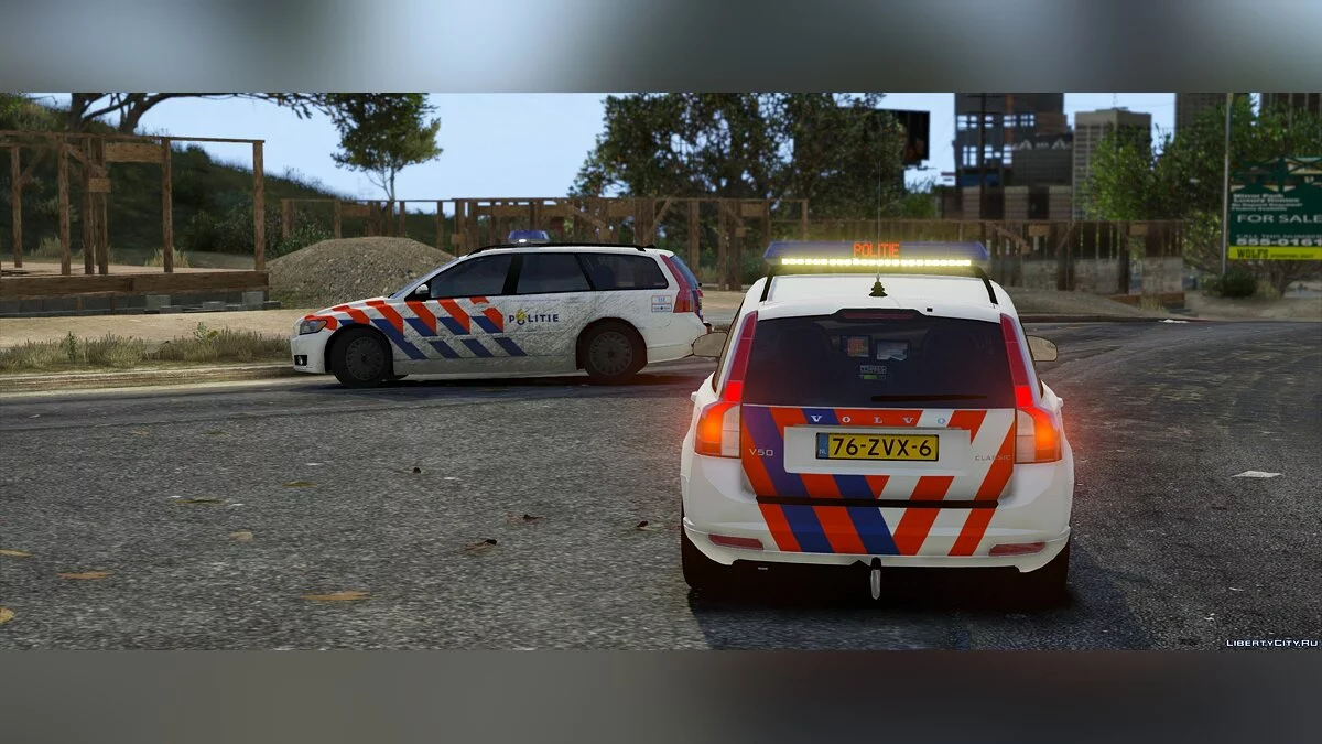 Volvo v50, поліція Нідерландів, TeamMoh 0.1 / GTA 5