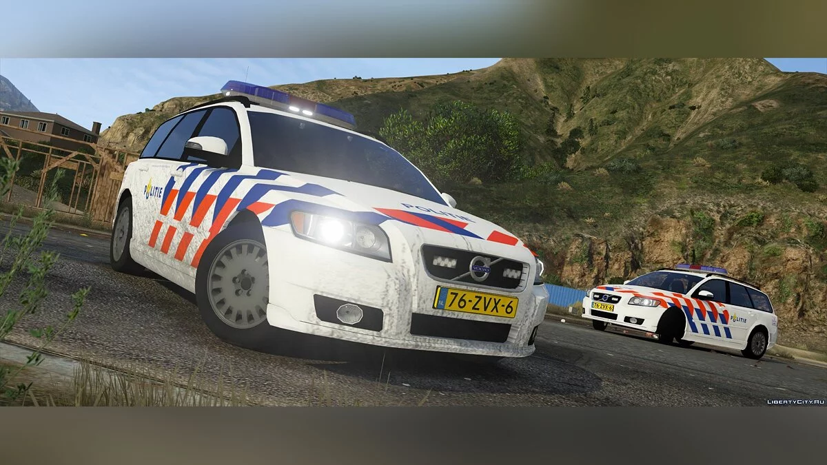 Volvo v50, поліція Нідерландів, TeamMoh 0.1 / GTA 5