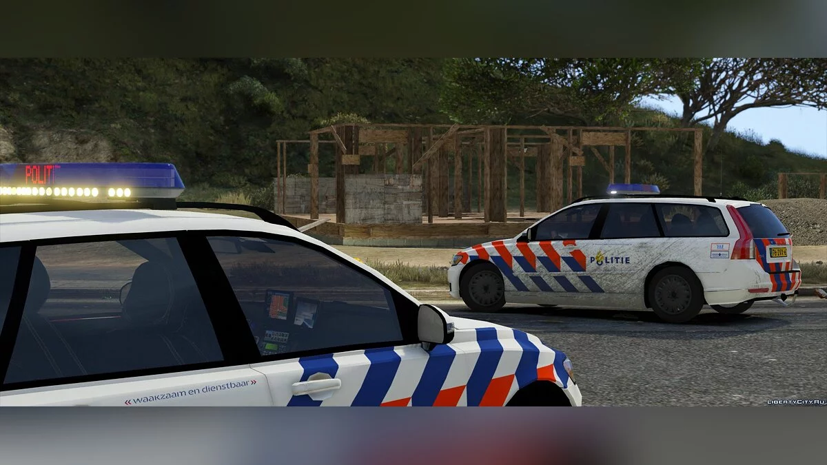 Volvo v50, поліція Нідерландів, TeamMoh 0.1 / GTA 5