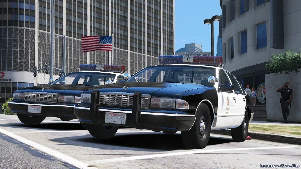 1995 Chevy Caprice 9C1- Departamento de Polícia de Los Angeles 1.0 / GTA 5