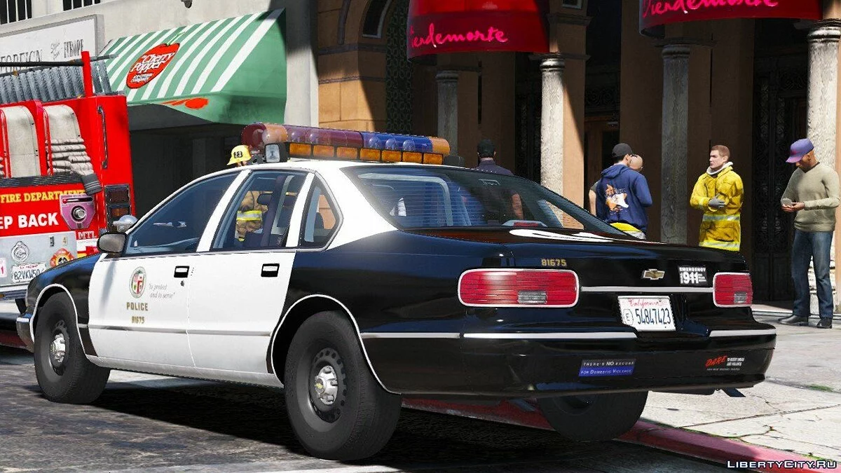 1995 Chevy Caprice 9C1- Departamento de Polícia de Los Angeles 1.0 / GTA 5