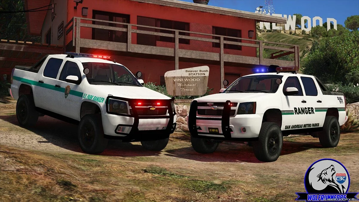 2010年雪佛兰阿瓦兰奇公园巡逻车 ELS & 非 ELS 1.0.0 1.0 / GTA 5