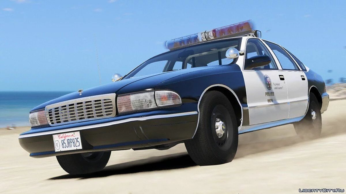 [ELS] Chevy Caprice 9C1 de 1995 - Departamento de Polícia de Los Angeles 1.1 / GTA 5