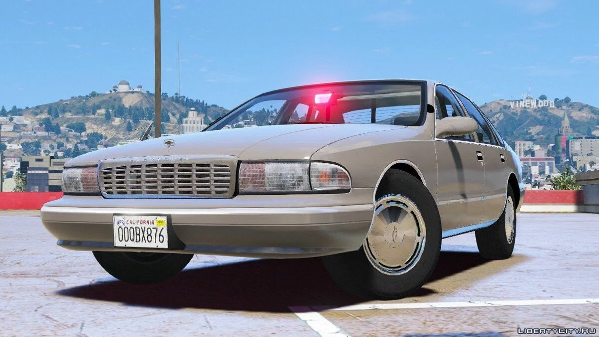 [ELS] Chevy Caprice 9C1 de 1995 - Departamento de Polícia de Los Angeles 1.1 / GTA 5