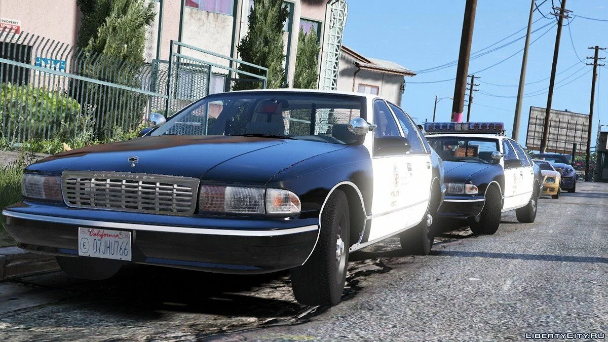 [ELS] Chevy Caprice 9C1 de 1995 - Departamento de Polícia de Los Angeles 1.1 / GTA 5