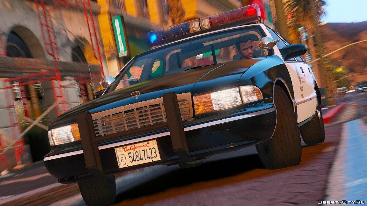 [ELS] Chevy Caprice 9C1 de 1995 - Departamento de Polícia de Los Angeles 1.1 / GTA 5