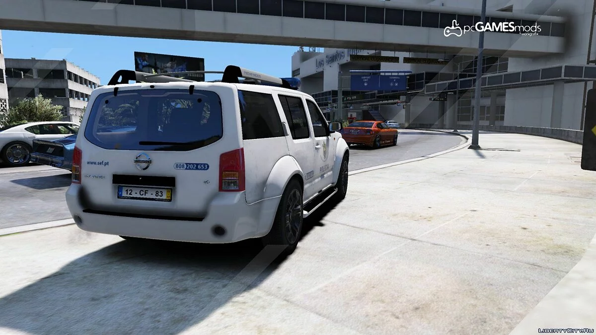 Portugiesische SEF - Ausländer und Grenzverkehr - Nissan Pathfinder [Addon | Livery] 1.0 / GTA 5