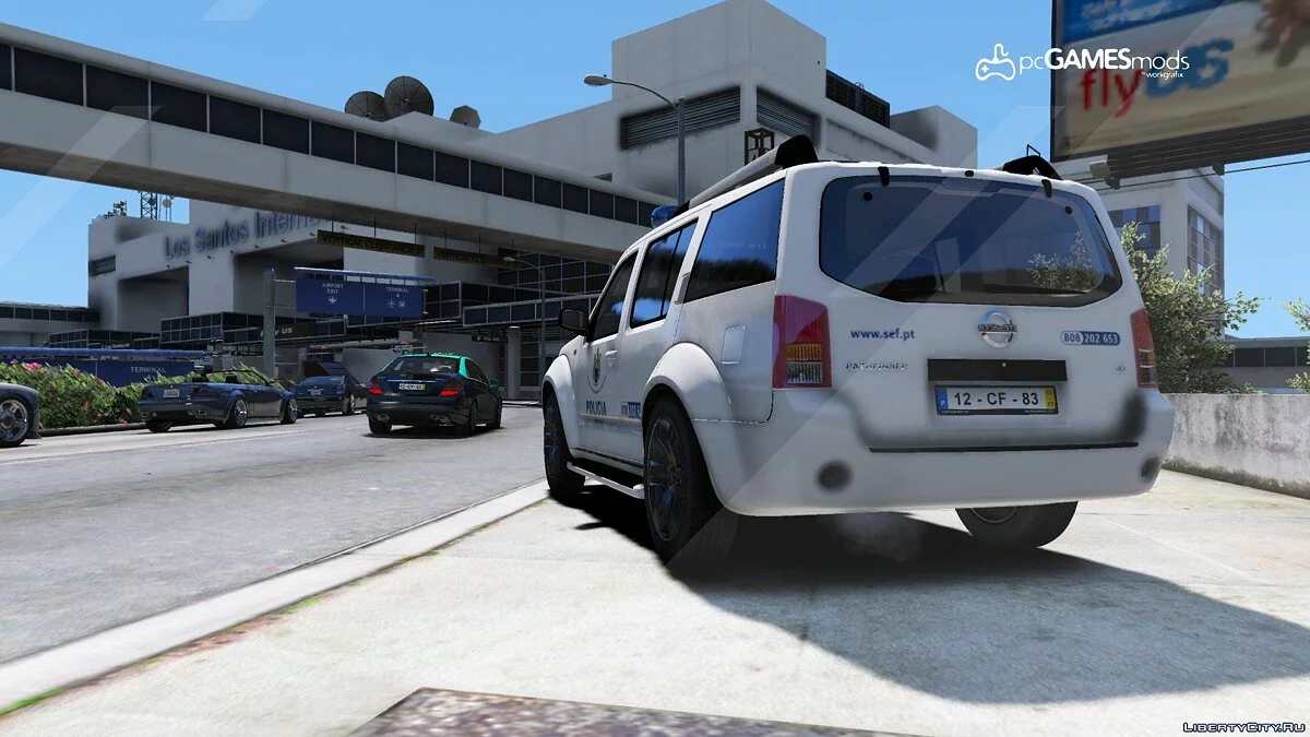 Portugiesische SEF - Ausländer und Grenzverkehr - Nissan Pathfinder [Addon | Livery] 1.0 / GTA 5