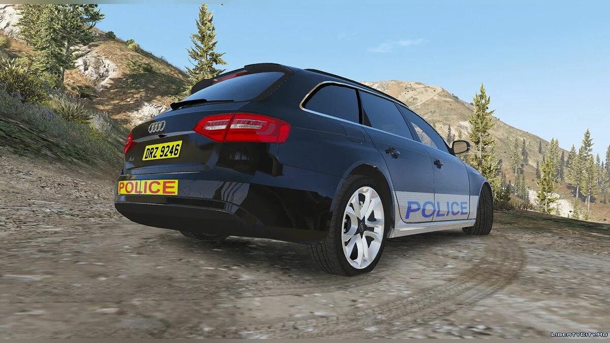 Audi A4 Estate ARV da PSNI [SM] [ELS] V1.0 / GTA 5