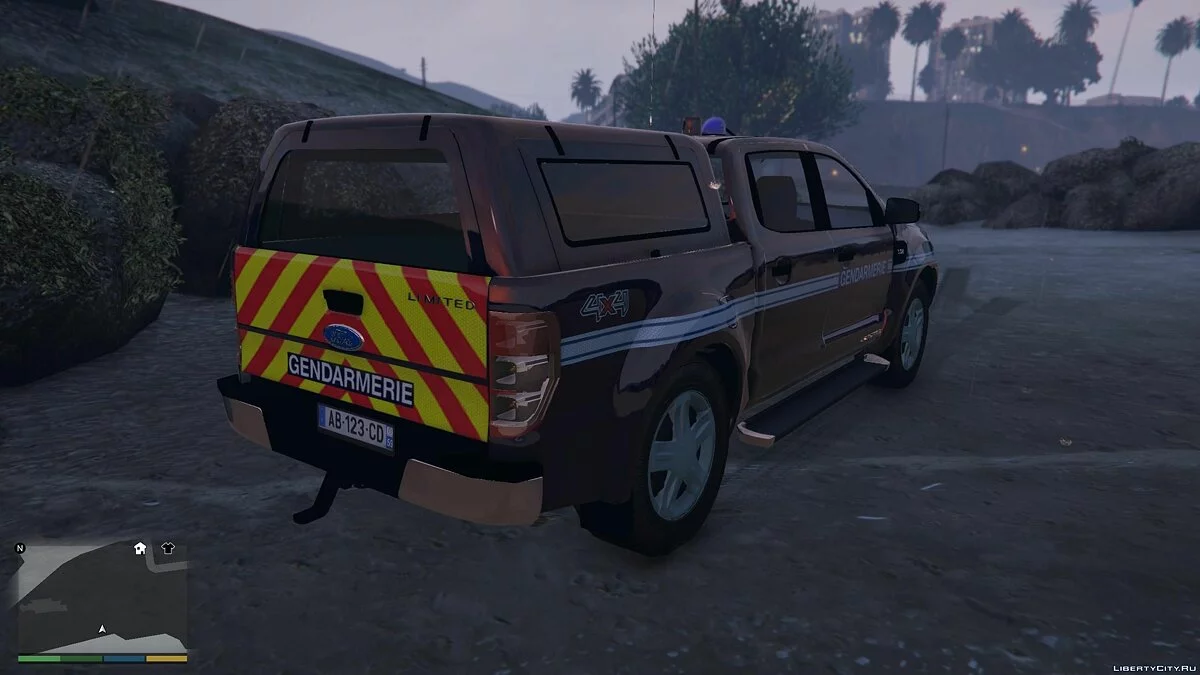 [REEMPLAZO / NO ELS] FORD RANGER Gendarmería / GTA 5