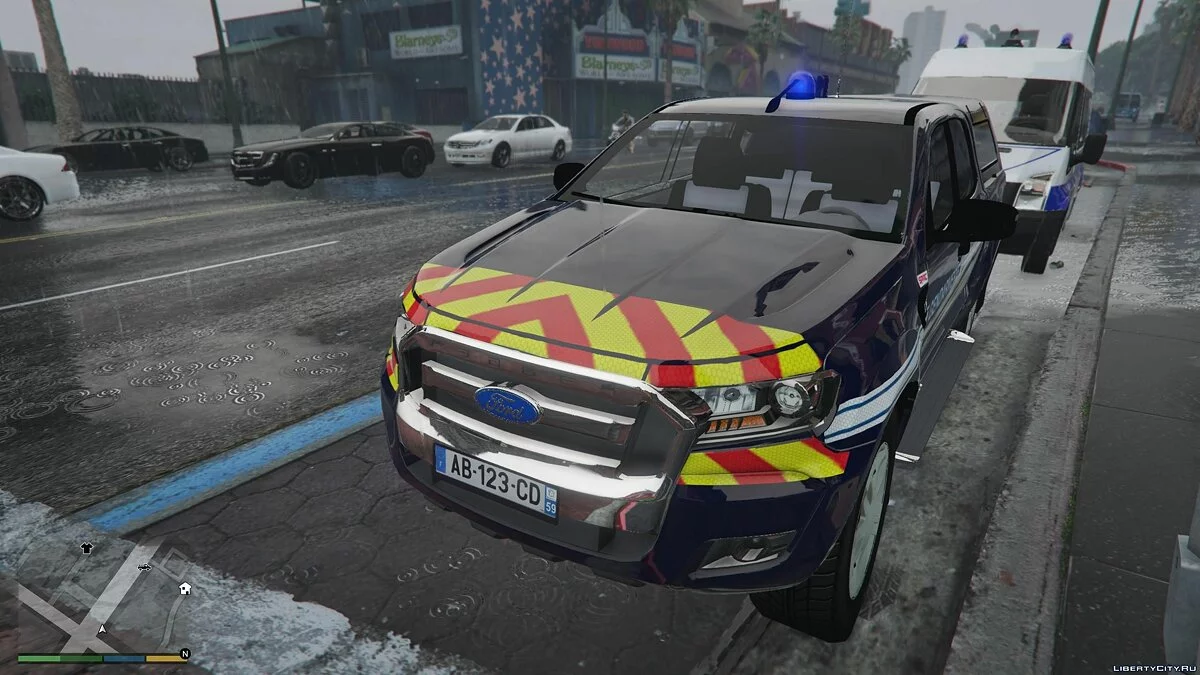 [REEMPLAZO / NO ELS] FORD RANGER Gendarmería / GTA 5
