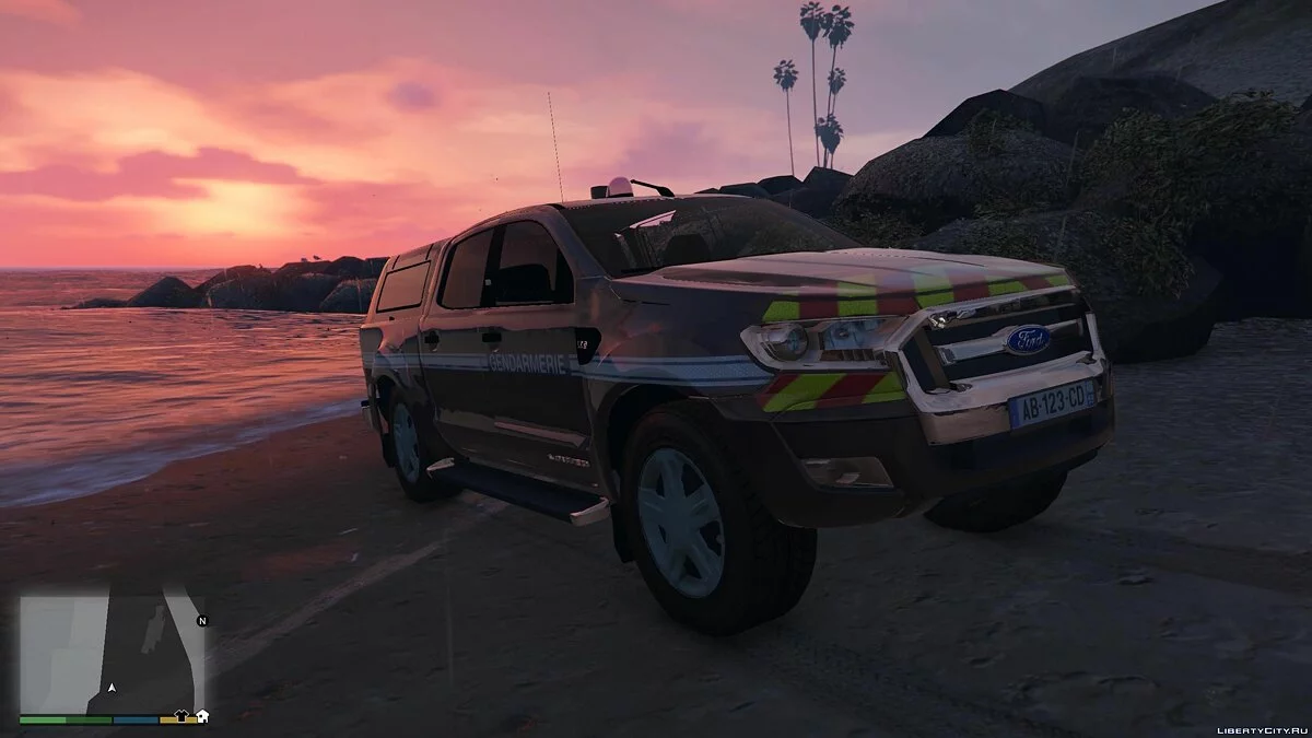 [REEMPLAZO / NO ELS] FORD RANGER Gendarmería / GTA 5