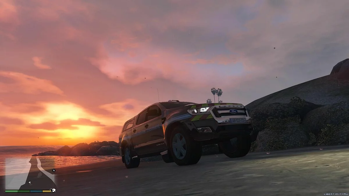 [REEMPLAZO / NO ELS] FORD RANGER Gendarmería / GTA 5