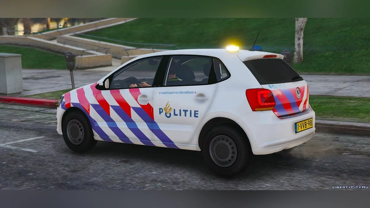 2011 Volkswagen Polo Politie [Locked / ELS / 2 versies] 1.0 / GTA 5