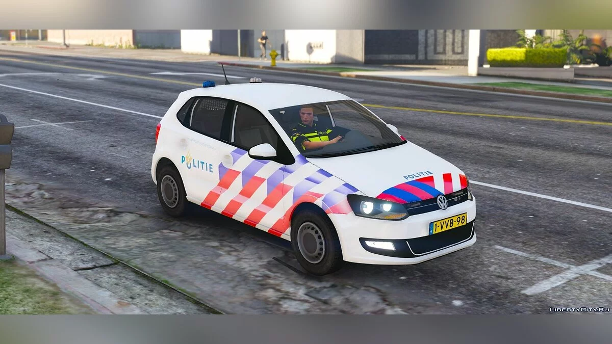 2011 Volkswagen Polo Politie [Locked / ELS / 2 versies] 1.0 / GTA 5
