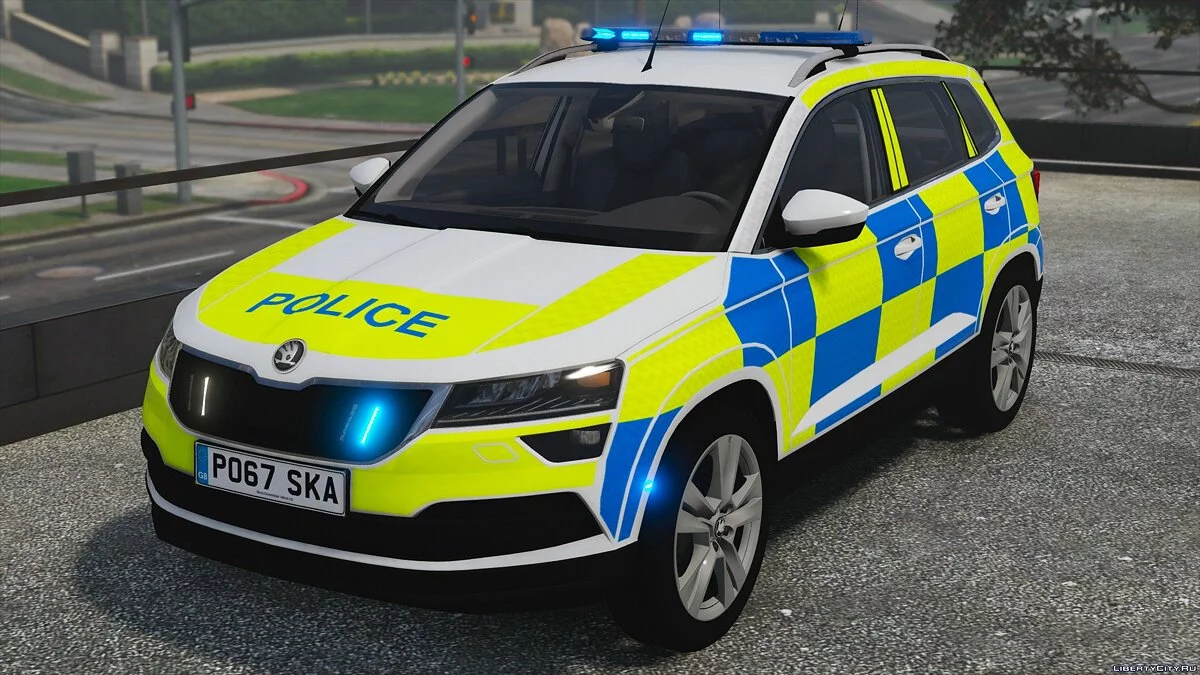 Skoda Karoq de police 2017 V1 / GTA 5