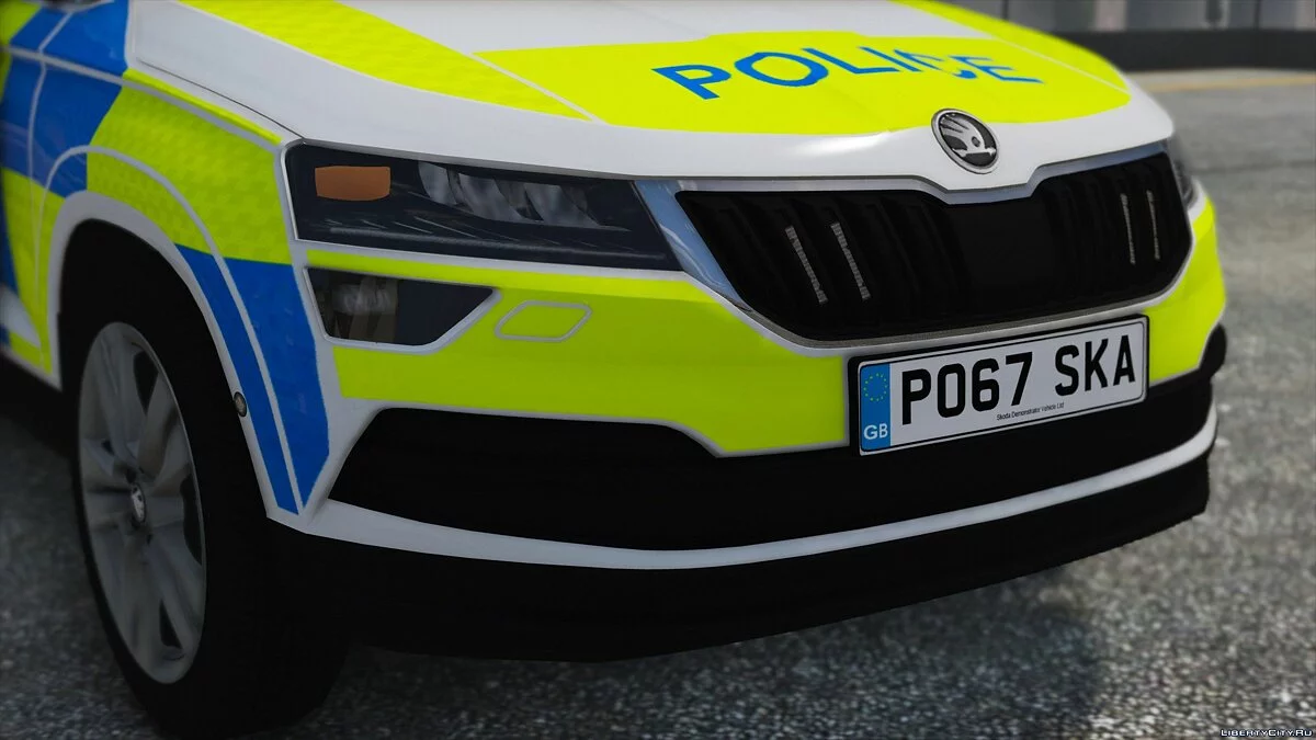 Skoda Karoq de police 2017 V1 / GTA 5