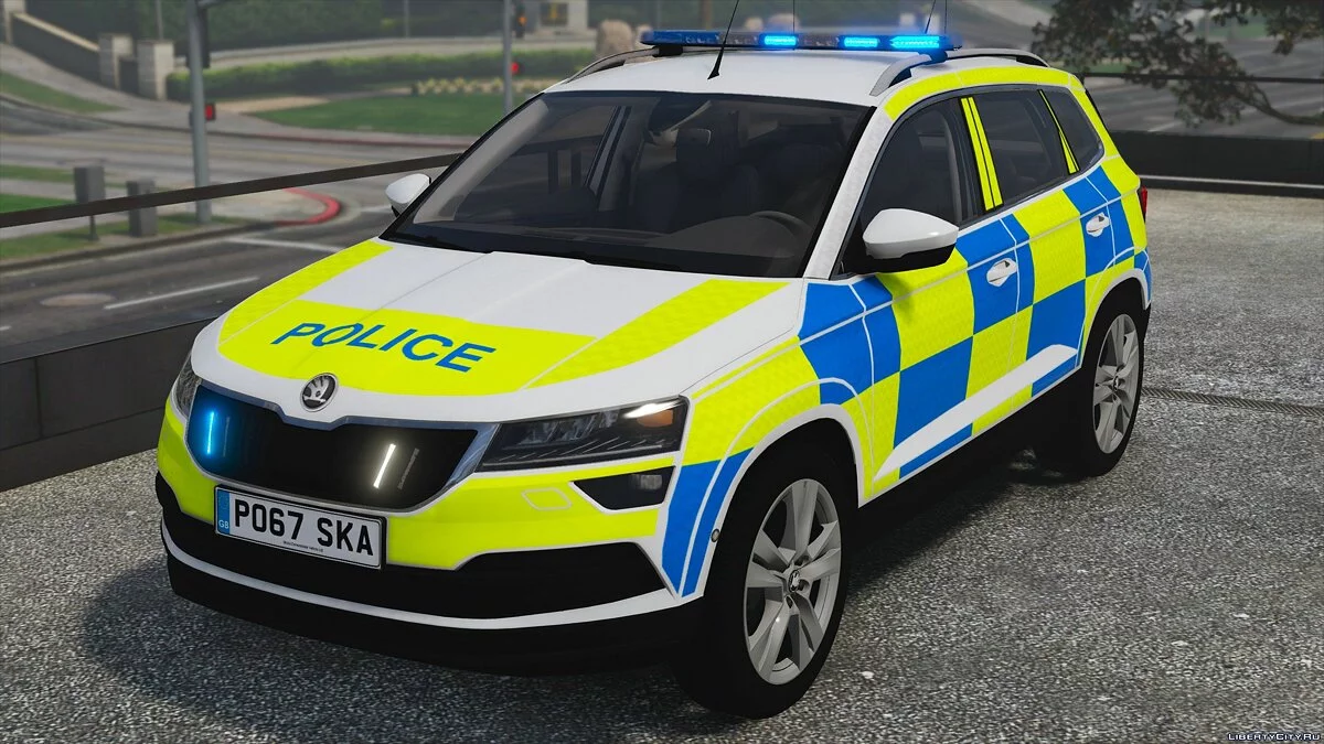 Skoda Karoq de police 2017 V1 / GTA 5