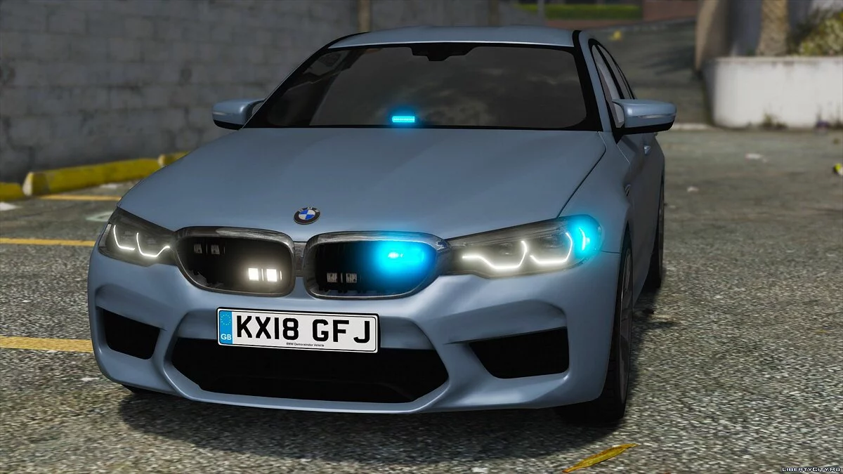 BMW M5 F90 sin marcar 2018 [Reemplazo | ELS] V1 / GTA 5
