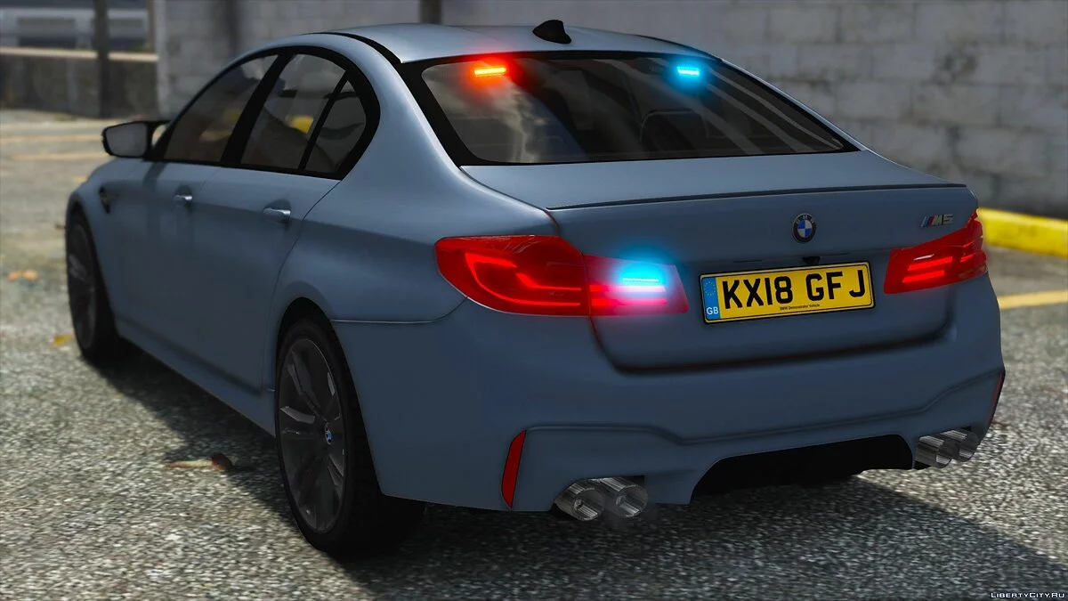 BMW M5 F90 sin marcar 2018 [Reemplazo | ELS] V1 / GTA 5