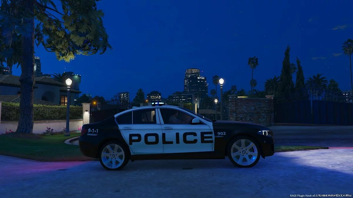 BMW 530D LS POLICE | ELS + New LED ! / GTA 5