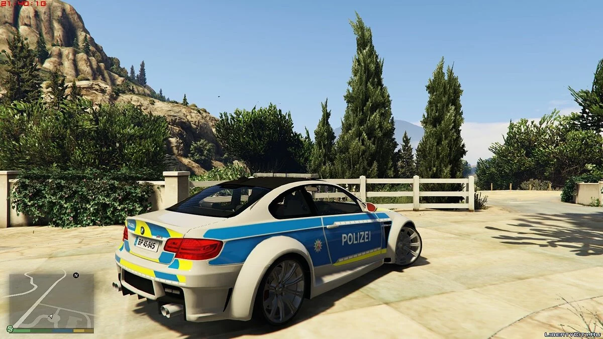 BMW M3 (E92) deutsche Polizei [noELS/ELS] 1.0 / GTA 5