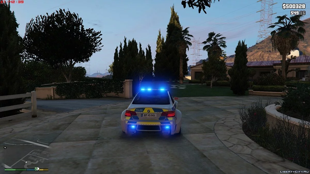 BMW M3 (E92) deutsche Polizei [noELS/ELS] 1.0 / GTA 5