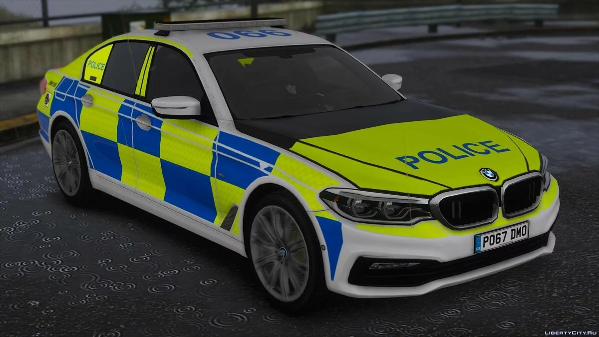 BMW G30 de la Policía Británica [ELS] 1.0 / GTA 5