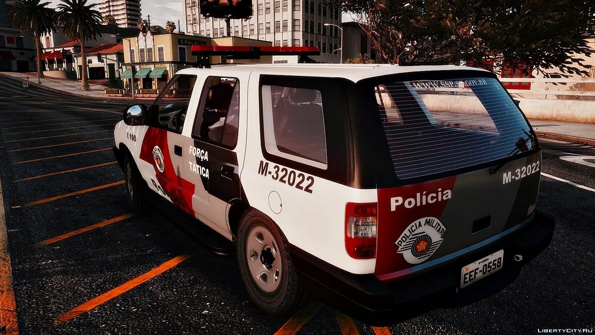 Chevrolet Blazer 2011 FORÇA TÁTICA PMESP 1.0 / GTA 5
