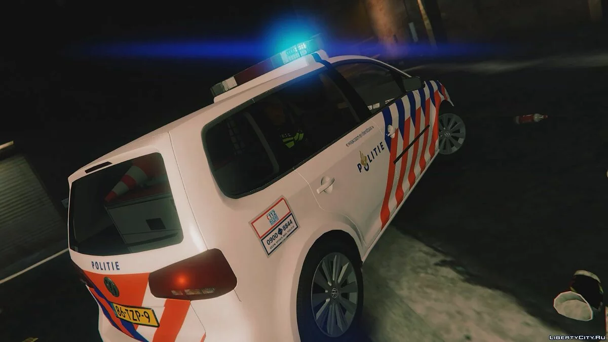 Niederländische Polizei Touran 2011 - Nederlandse Politie Touran 2011 1.0 / GTA 5