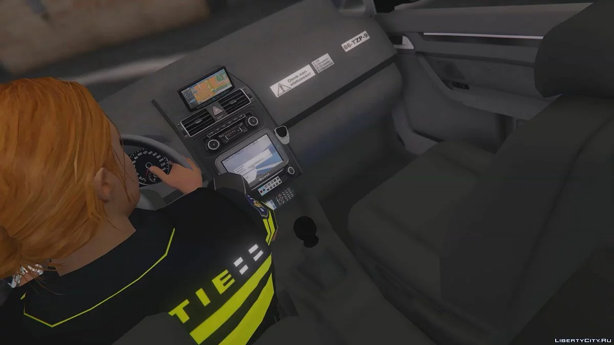 Niederländische Polizei Touran 2011 - Nederlandse Politie Touran 2011 1.0 / GTA 5