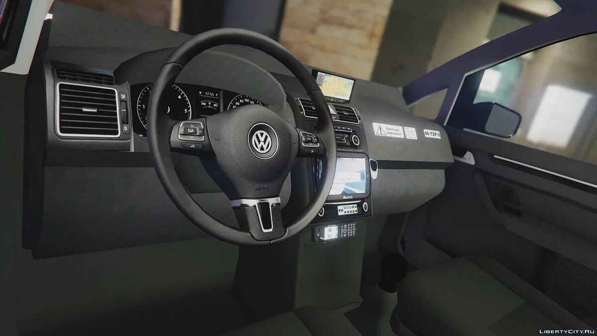 Niederländische Polizei Touran 2011 - Nederlandse Politie Touran 2011 1.0 / GTA 5