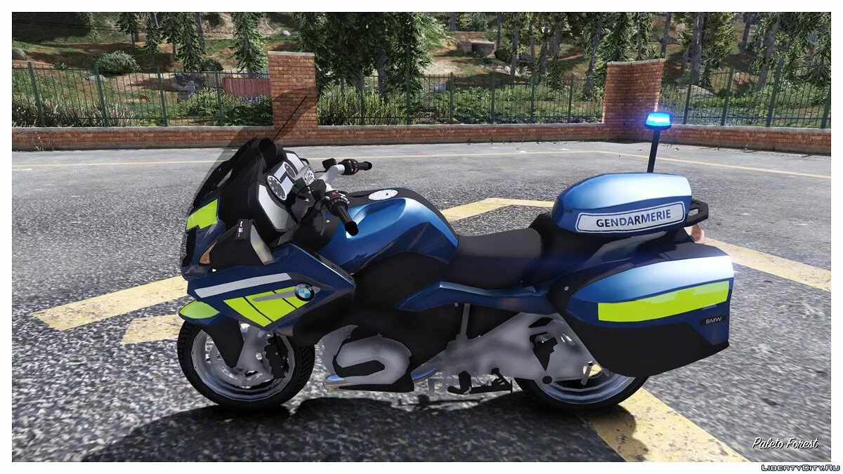 [ELS]BMW 1200RT Gendarmerie+Uniform / GTA 5