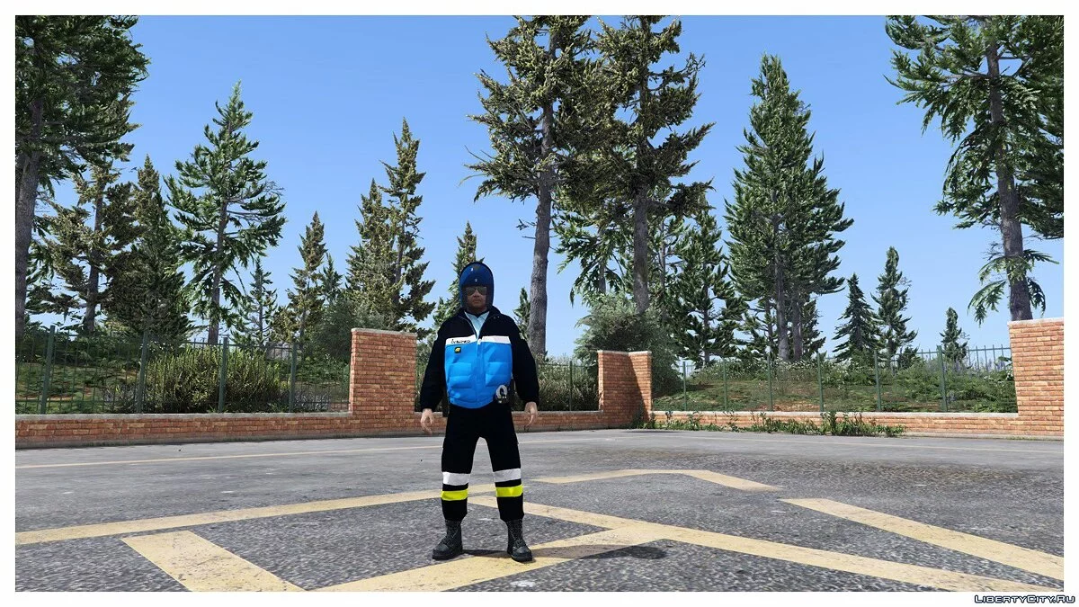 [ELS]BMW 1200RT Gendarmerie+Uniform / GTA 5