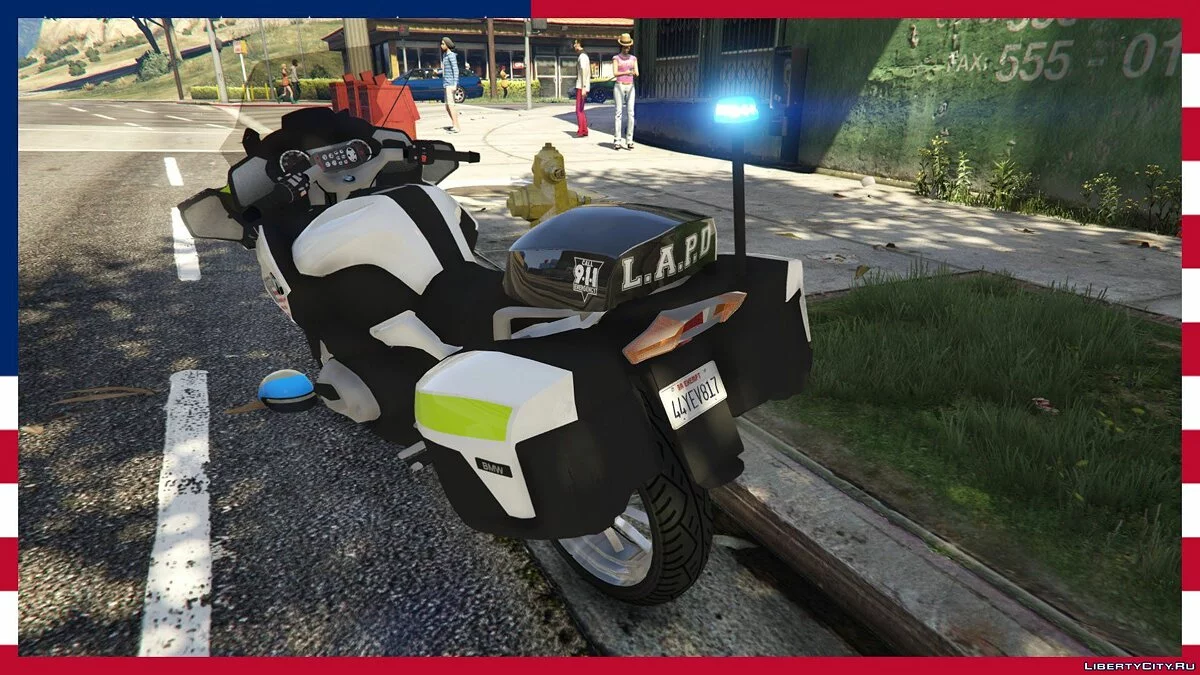 [ELS]BMW 1200RT Motocicleta LAPD 1.0 / GTA 5