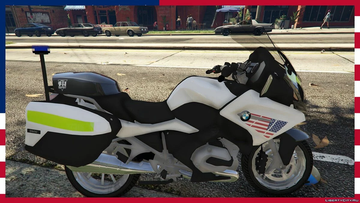 [ELS]BMW 1200RT Motocicleta LAPD 1.0 / GTA 5