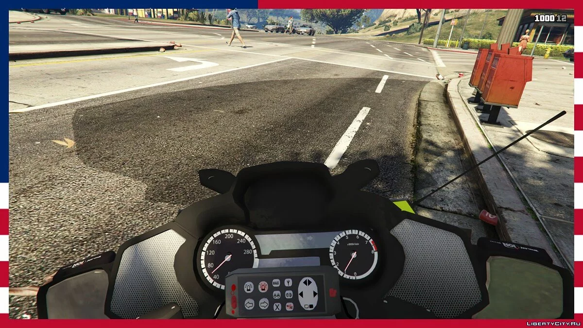 [ELS]BMW 1200RT Motocicleta LAPD 1.0 / GTA 5